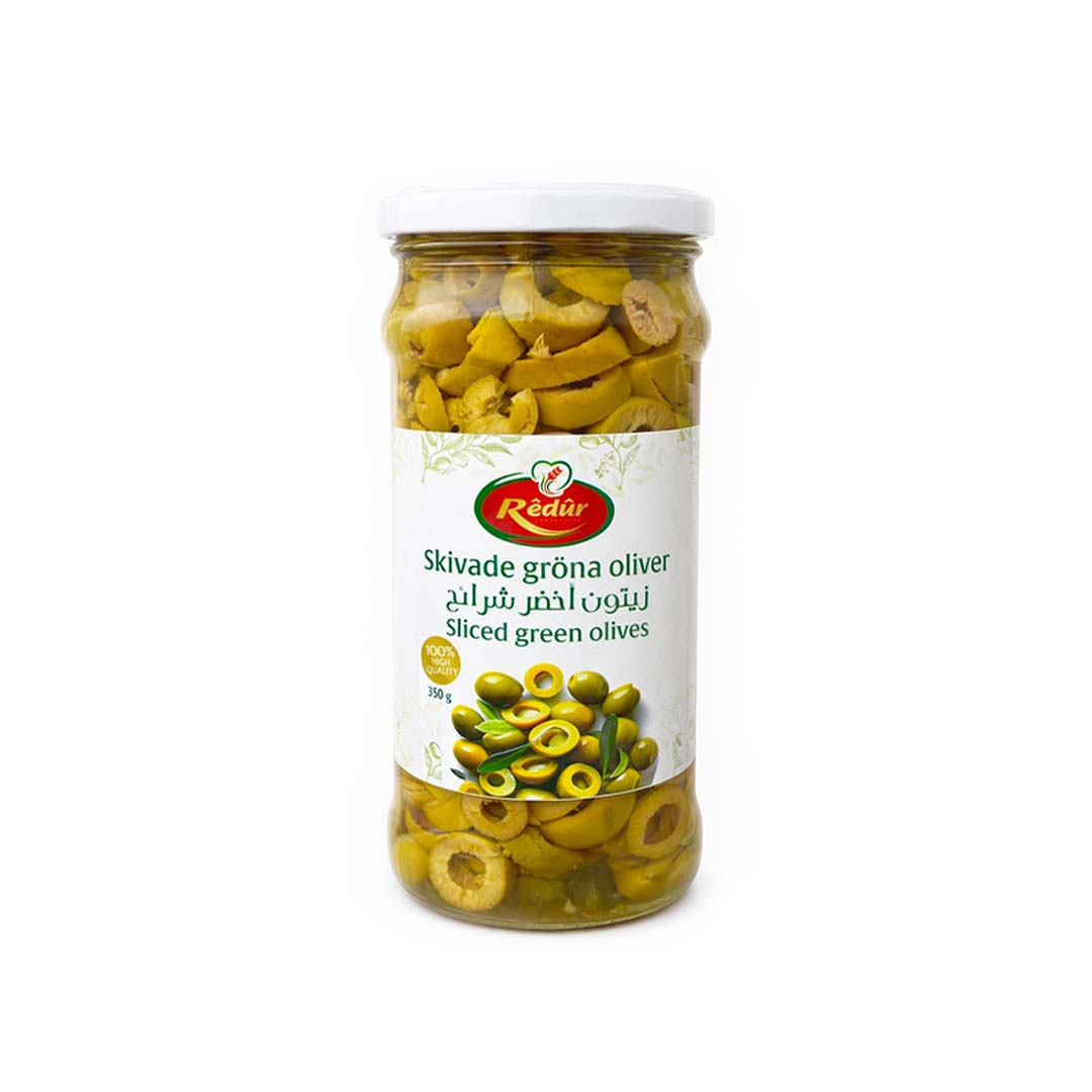 Sliced Green Olives