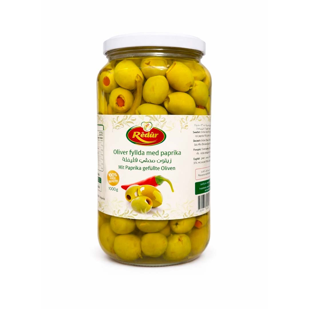 Pepper-Stuffed Olives